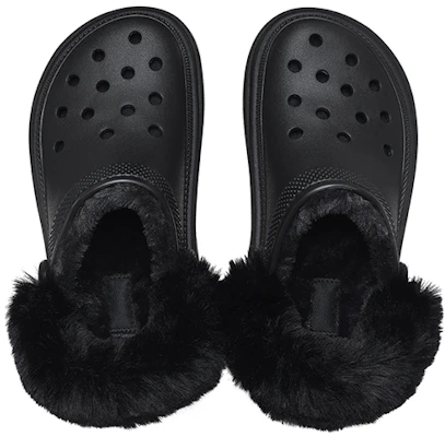 (W) Crocs 永无止境 A系列毛绒衬里拖鞋 '黑色' 208546-001 Details for (W) Crocs 永无止境 A系列毛绒衬里拖鞋 '黑色' 208546-001