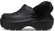 Buy (W) Crocs Stomp Lined Clogs 'Hitam' 208546-001