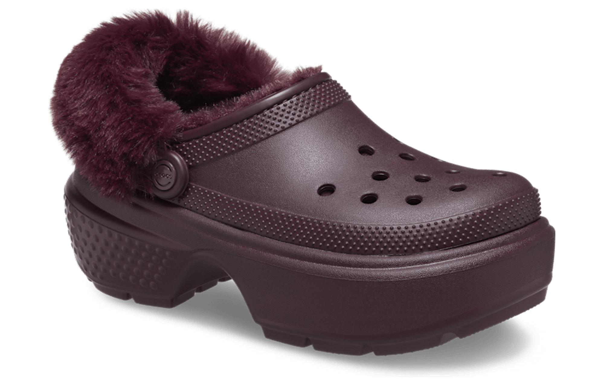 Order (W) Zuecos Crocs Stomp Lined ''Dark Cherry''. 208546-6WD