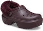 Order (W) Zuecos Crocs Stomp Lined ''Dark Cherry''. 208546-6WD