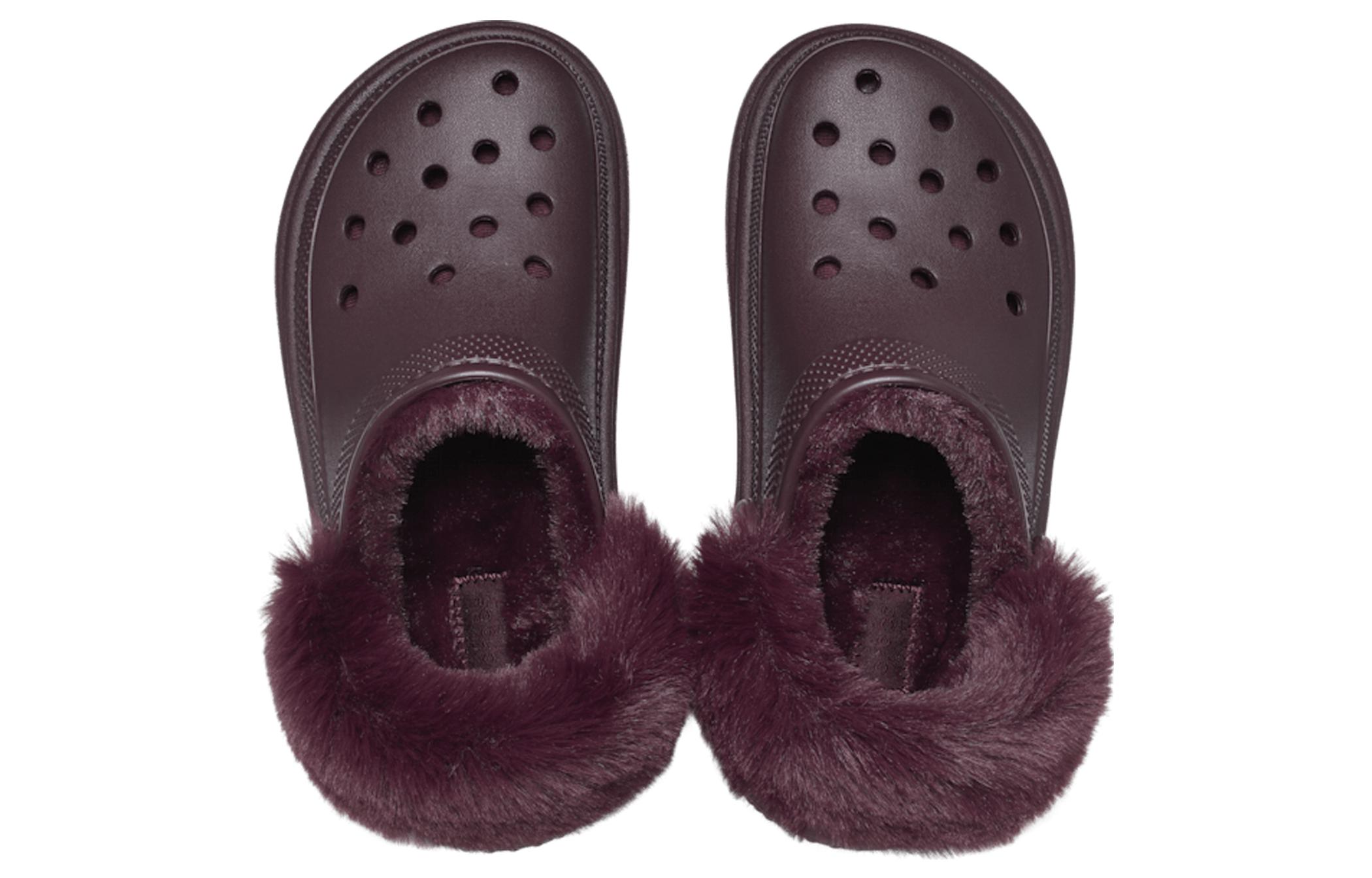 Lookbook (W) Zuecos Crocs Stomp Lined ''Dark Cherry''. 208546-6WD