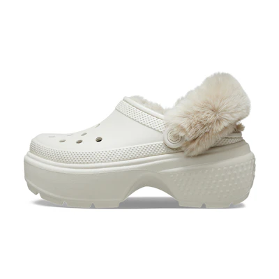 Crocs Stomp Lined Clogs 'White'