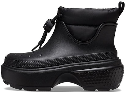 (W) クロックス ストンプ パフ ブーツ (ブラック) 209324-001 Buy (W) クロックス ストンプ パフ ブーツ (ブラック) 209324-001