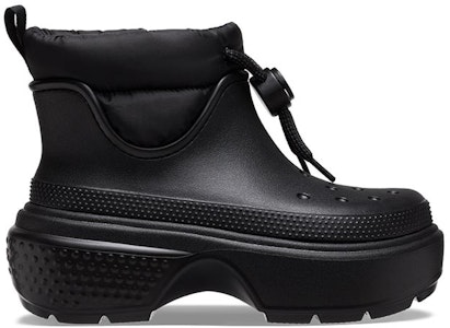 (W) クロックス ストンプ パフ ブーツ (ブラック) 209324-001 Order (W) クロックス ストンプ パフ ブーツ (ブラック) 209324-001