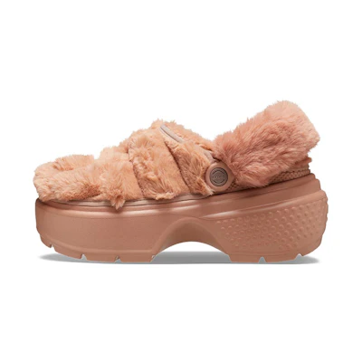 (W) Crocs Stomp Quilted Clog 'Orange'