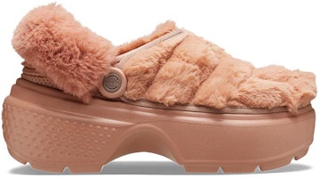 Crocs卡駱馳 雪屋絨絨 洞洞鞋 女款 軟木棕 Order Crocs卡駱馳 雪屋絨絨 洞洞鞋 女款 軟木棕