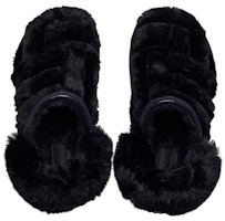 Purchase Crocs卡駱馳 雪屋絨絨 洞洞鞋 女款 黑色