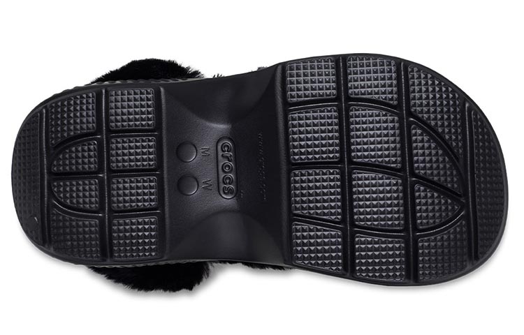 Sizing (W) Crocs 蹦踏绗缝拖鞋 '黑色' 208938-001