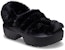 (W) Crocs Stomp Quilted Clogs 'Hitam' 208938-001