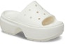 Lookbook (W) Crocs Selipar Stomp 'Kapur' 209346-0WV