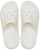 (W) Crocs Selipar Stomp 'Kapur' 209346-0WV