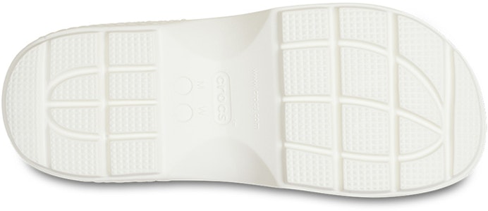 (W) Crocs Stomp Slide 'Chalk' Sandalias 209346-0WV Details for (W) Crocs Stomp Slide 'Chalk' Sandalias 209346-0WV