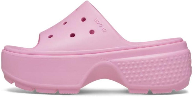 (Women) Crocs Stomp Slides 'Pink' 209346-6WY Buy (Women) Crocs Stomp Slides 'Pink' 209346-6WY
