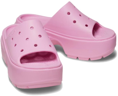 (Women) Crocs Stomp Slides 'Pink' 209346-6WY Lookbook (Women) Crocs Stomp Slides 'Pink' 209346-6WY