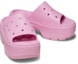 Lookbook (W) Crocs Stomp Slides 'Merah Jambu' 209346-6WY