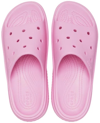 (Women) Crocs Stomp Slides 'Pink' 209346-6WY Purchase (Women) Crocs Stomp Slides 'Pink' 209346-6WY
