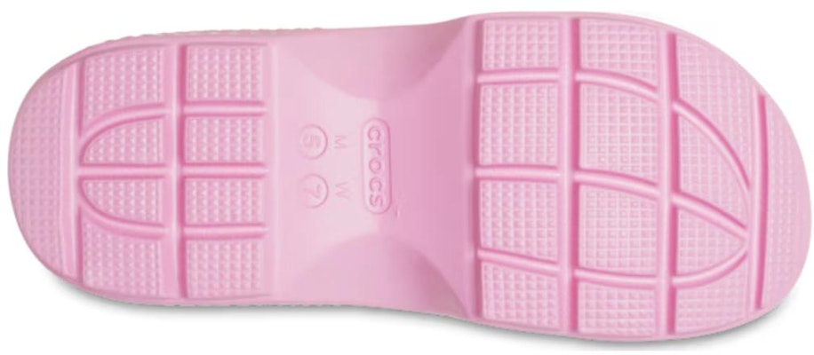 (Women) Crocs Stomp Slides 'Pink' 209346-6WY Details for (Women) Crocs Stomp Slides 'Pink' 209346-6WY