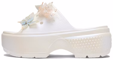 (Women) Crocs Stomp Slides 'White' 210180-100 (Women) Crocs Stomp Slides 'White' 210180-100