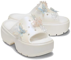 (W) クロックス ストンプ スライド (ホワイト) 210180-100 Lookbook (W) クロックス ストンプ スライド (ホワイト) 210180-100