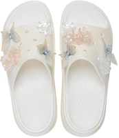 (W) クロックス ストンプ スライド (ホワイト) 210180-100 Shop (W) クロックス ストンプ スライド (ホワイト) 210180-100