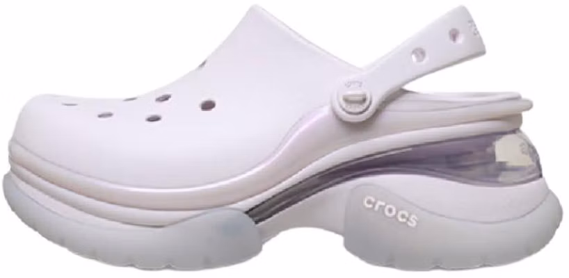 (Women) Crocs Super Bae Dolphin Platform Clogs Women Grape Ice Comfortable Shoes 212811-5DK Buy (Women) Crocs Super Bae Dolphin Platform Clogs Women Grape Ice Comfortable Shoes 212811-5DK