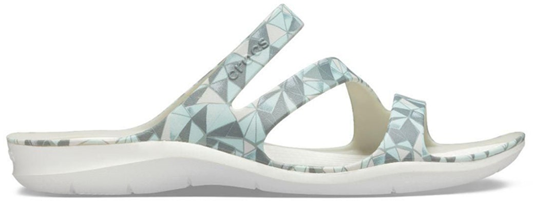 (Women) Crocs Swiftwater 'White Blue' 205878-98U Order (Women) Crocs Swiftwater 'White Blue' 205878-98U