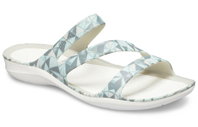 Lookbook (W) Crocs Swiftwater ''Wit Blauw'' 205878-98U