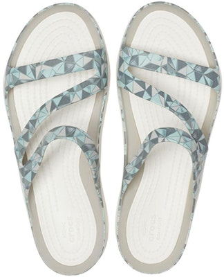 (Women) Crocs Swiftwater 'White Blue' 205878-98U Purchase (Women) Crocs Swiftwater 'White Blue' 205878-98U