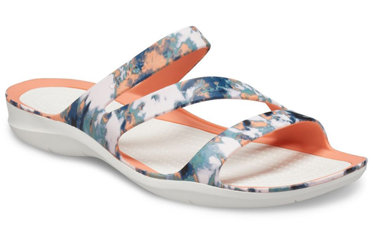 Lookbook (W) Crocs Swiftwater ''Wit Oranje Blauw'' 206473-82X