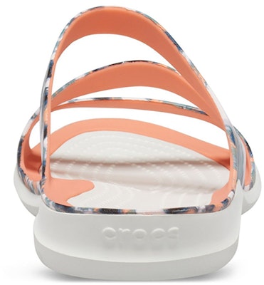 (Women) Crocs Swiftwater 'White Orange Blue' 206473-82X Details for (Women) Crocs Swiftwater 'White Orange Blue' 206473-82X
