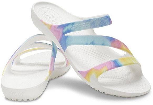 (W) Crocs Swiftwater Sandal Pelbagai Warna Tie Dye Kasual 'Putih' 206894-928 Shop (W) Crocs Swiftwater Sandal Pelbagai Warna Tie Dye Kasual 'Putih' 206894-928