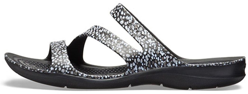 (Women) Crocs Swiftwater Graphic 'Polka Dot Black and White' 204461-92C Buy (Women) Crocs Swiftwater Graphic 'Polka Dot Black and White' 204461-92C