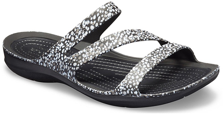 (Women) Crocs Swiftwater Graphic 'Polka Dot Black and White' 204461-92C Lookbook (Women) Crocs Swiftwater Graphic 'Polka Dot Black and White' 204461-92C