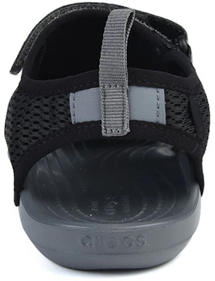 (Women) Crocs Swiftwater Sandal 'Black Grey Velcro' 205125-070 Details for (Women) Crocs Swiftwater Sandal 'Black Grey Velcro' 205125-070