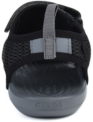 (Women) Crocs Swiftwater Sandal 'Black Grey Velcro' 205125-070 Details for (Women) Crocs Swiftwater Sandal 'Black Grey Velcro' 205125-070