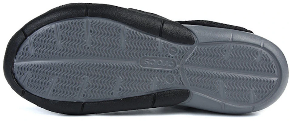 (Women) Crocs Swiftwater Sandal 'Black Grey Velcro' 205125-070 Sizing (Women) Crocs Swiftwater Sandal 'Black Grey Velcro' 205125-070