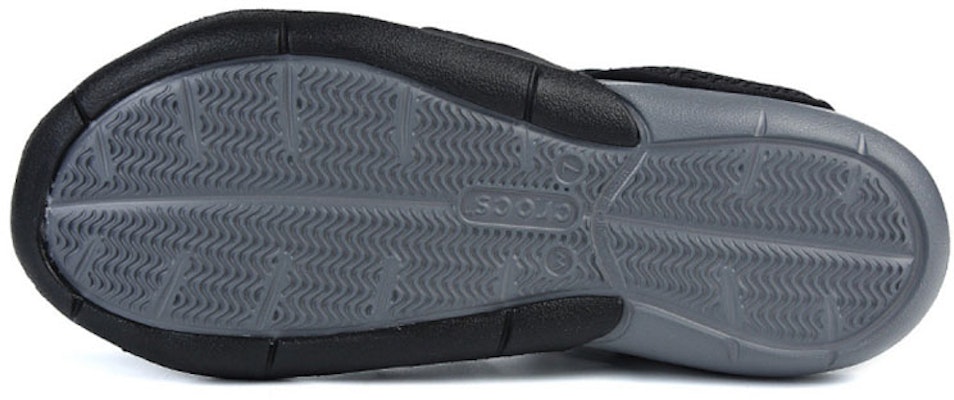 (Women) Crocs Swiftwater Sandal 'Black Grey Velcro' 205125-070 Sizing (Women) Crocs Swiftwater Sandal 'Black Grey Velcro' 205125-070
