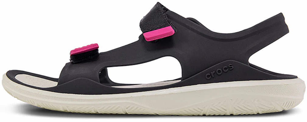 (Women) Crocs Swiftwater Sandal 'Black White' 206527-001 Buy (Women) Crocs Swiftwater Sandal 'Black White' 206527-001
