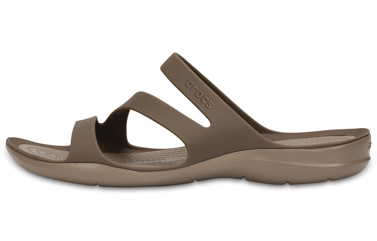 (Women) Crocs Swiftwater Sandal 'Brown' 203998-267