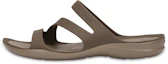 Buy (Women) Crocs Swiftwater Sandal 'Brown' 203998-267