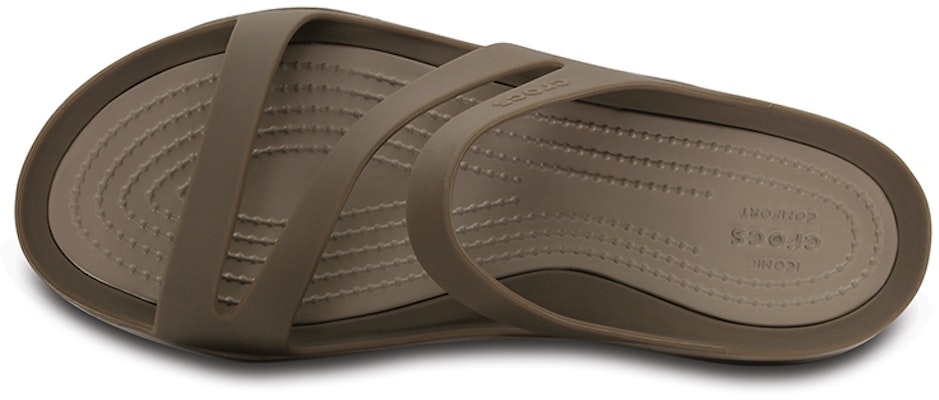 (Women) Crocs Swiftwater Sandal 'Brown' 203998-267 Lookbook (Women) Crocs Swiftwater Sandal 'Brown' 203998-267