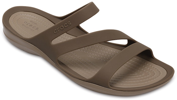 (Women) Crocs Swiftwater Sandal 'Brown' 203998-267 Shop (Women) Crocs Swiftwater Sandal 'Brown' 203998-267
