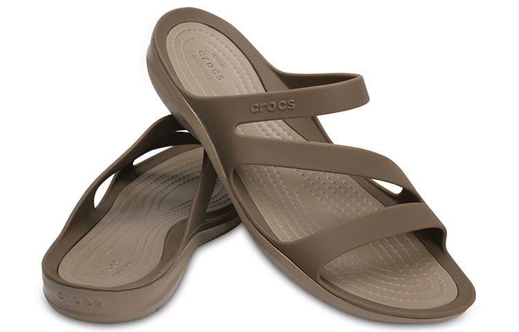 Purchase (Women) Crocs Swiftwater Sandal 'Brown' 203998-267