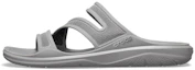 Buy (Women) Crocs Swiftwater Sandal 'Grey Comfort Casual' 206334-08D
