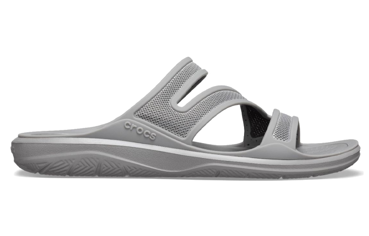 Order (Women) Crocs Swiftwater Sandal 'Grey Comfort Casual' 206334-08D