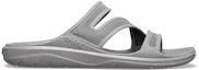 Order (Women) Crocs Swiftwater Sandal 'Grey Comfort Casual' 206334-08D