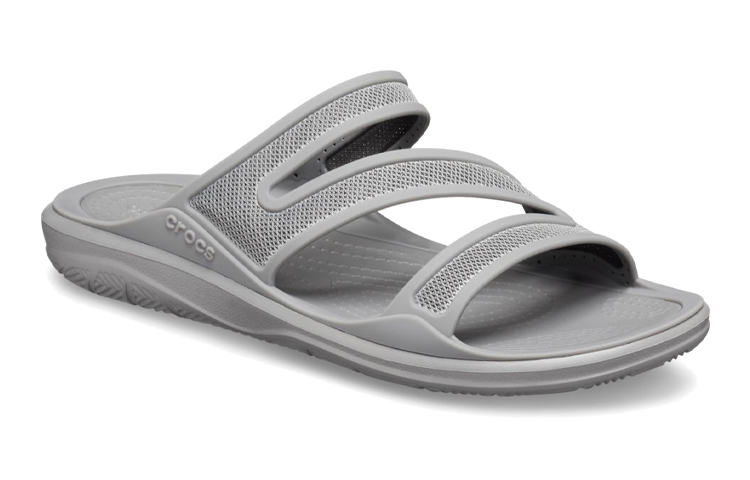 Lookbook (Women) Crocs Swiftwater Sandal 'Grey Comfort Casual' 206334-08D