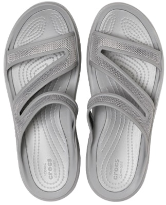 (Women) Crocs Swiftwater Sandal 'Grey Comfort Casual' 206334-08D Shop (Women) Crocs Swiftwater Sandal 'Grey Comfort Casual' 206334-08D