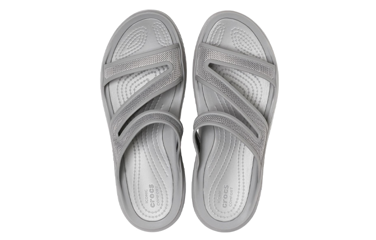 Shop (Women) Crocs Swiftwater Sandal 'Grey Comfort Casual' 206334-08D