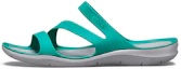 Buy (Women) Crocs Swiftwater Sandal 'Lake Blue White' 203998-3O2